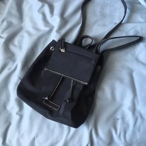 Black Mini Backpack